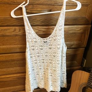 tank top, perfect to use as a bathing suit cover!